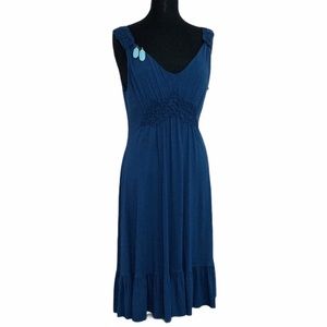 NWT BCBGMAXAZRIA Indigo Color Dress